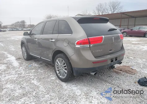 2012 Lincoln Mkx z USA, uszkodzony, nr VIN 2LMDJ8JK1CBL05622